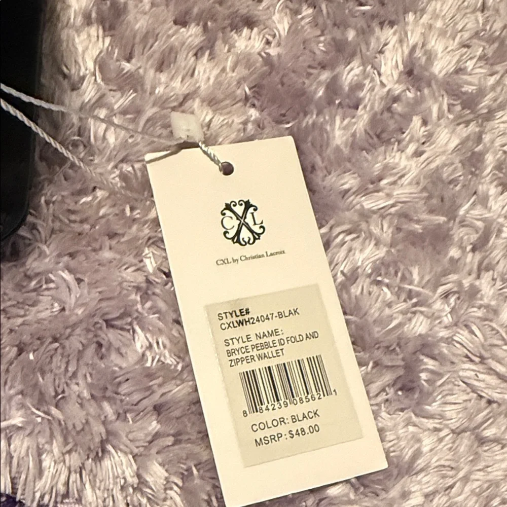 LChristian Lacroix Black camera Bag and Wallet Set NWT - Picture 7 of 11